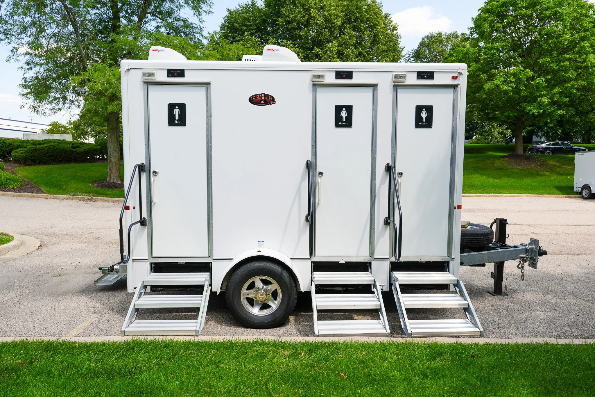 Restroom Trailer Rental in Bartlett